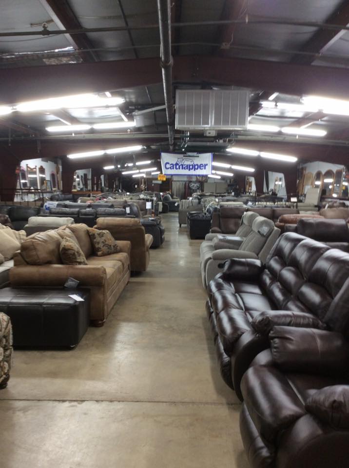 brown and leather couches